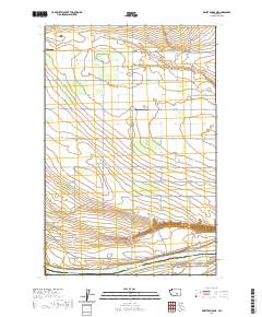 Priest Rapids NE 2020 topographic map thumbnail