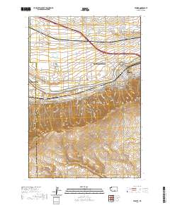 Prosser 2020 topographic map thumbnail