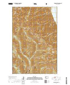 Pyramid Mountain 2020 topographic map thumbnail