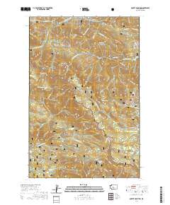 Quartz Mountain 2020 topographic map thumbnail