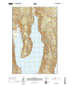 Quilcene 2020 topographic map thumbnail