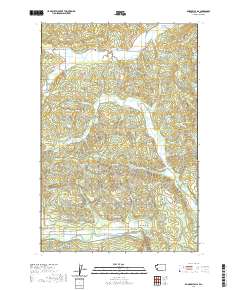 Rainbow Falls 2020 topographic map thumbnail