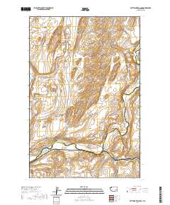 Rattlesnake Canyon 2020 topographic map thumbnail