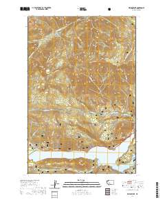 Rimrock Lake 2020 topographic map thumbnail