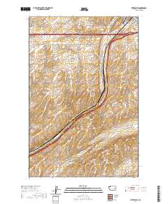 Ritzville SW 2020 topographic map thumbnail