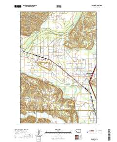 Rochester 2020 topographic map thumbnail