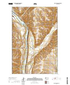 Rock Island Dam 2020 topographic map thumbnail