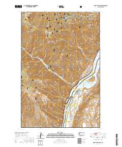 Rocky Reach Dam 2020 topographic map thumbnail