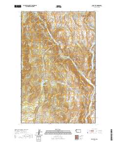 Ruby Hill 2020 topographic map thumbnail