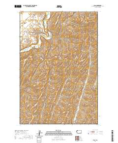 Rulo 2020 topographic map thumbnail