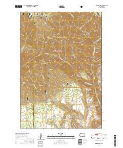 Saddle Butte 2020 topographic map thumbnail