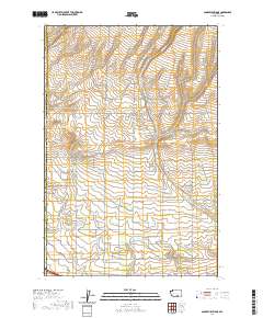 Sagebrush Ridge 2020 topographic map thumbnail