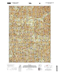 Saddleblanket Mountain 2020 topographic map thumbnail