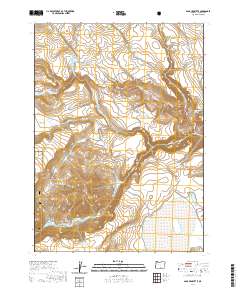 Sage Hen Butte 2020 topographic map thumbnail