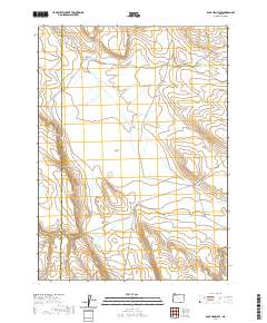 Sage Hen Flats 2020 topographic map thumbnail