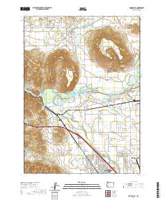 Sams Valley 2020 topographic map thumbnail