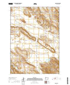 Sand Gap 2020 topographic map thumbnail