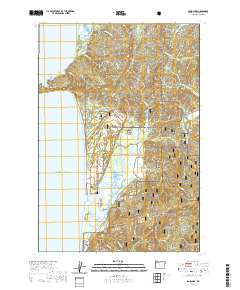 Sand Lake 2020 topographic map thumbnail