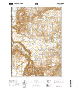 Stearns Butte 2020 topographic map thumbnail