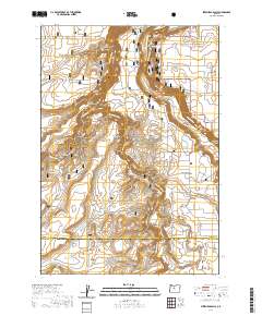 Steelhead Falls 2020 topographic map thumbnail