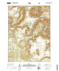 Strawberry Butte 2020 topographic map thumbnail