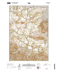 Scholls 2020 topographic map thumbnail