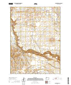 Scott Reservoir 2020 topographic map thumbnail