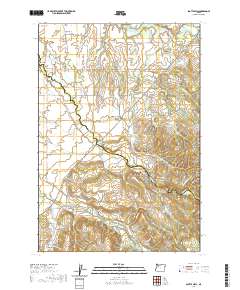 Scotts Mills 2020 topographic map thumbnail
