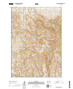 Scratch Post Butte 2020 topographic map thumbnail