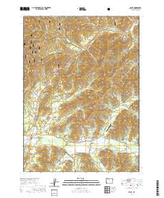 Selma 2020 topographic map thumbnail