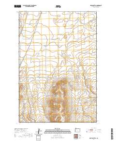 Service Buttes 2020 topographic map thumbnail