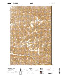Sevenmile Creek 2020 topographic map thumbnail