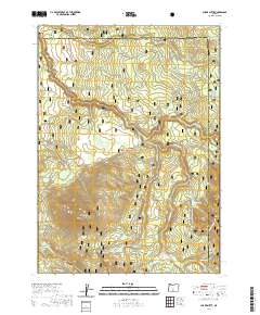 Shake Butte 2020 topographic map thumbnail