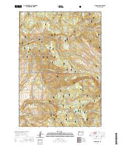 Sharp Ridge 2020 topographic map thumbnail