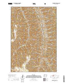 Sheep Creek Divide 2020 topographic map thumbnail