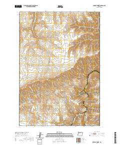 Sherars Bridge 2020 topographic map thumbnail