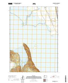 Shoalwater Bay 2020 topographic map thumbnail