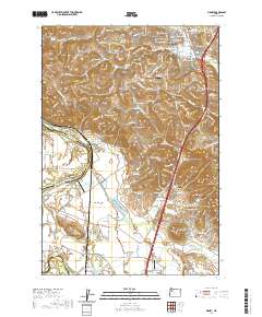 Sidney 2020 topographic map thumbnail
