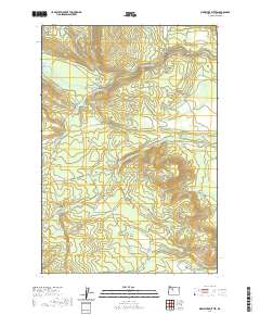 Sidwalter Buttes 2020 topographic map thumbnail
