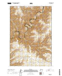 Sinamox 2020 topographic map thumbnail