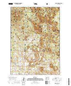 Sixteen Butte 2020 topographic map thumbnail
