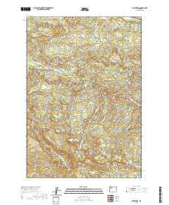 Snow Peak 2020 topographic map thumbnail