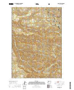 Soosap Peak 2020 topographic map thumbnail