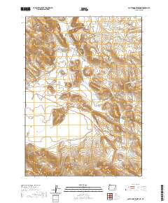 South Fork Reservoir 2020 topographic map thumbnail