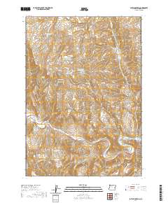 South Mountain 2020 topographic map thumbnail
