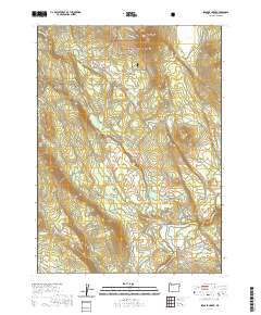 Spencer Creek 2020 topographic map thumbnail