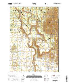 Spodue Mountain 2020 topographic map thumbnail