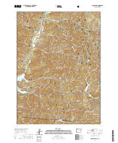 Mule Mountain 2020 topographic map preview