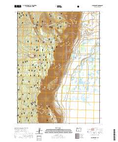 Summer Lake 2020 topographic map thumbnail