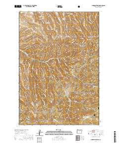Summerfield Ridge 2020 topographic map thumbnail